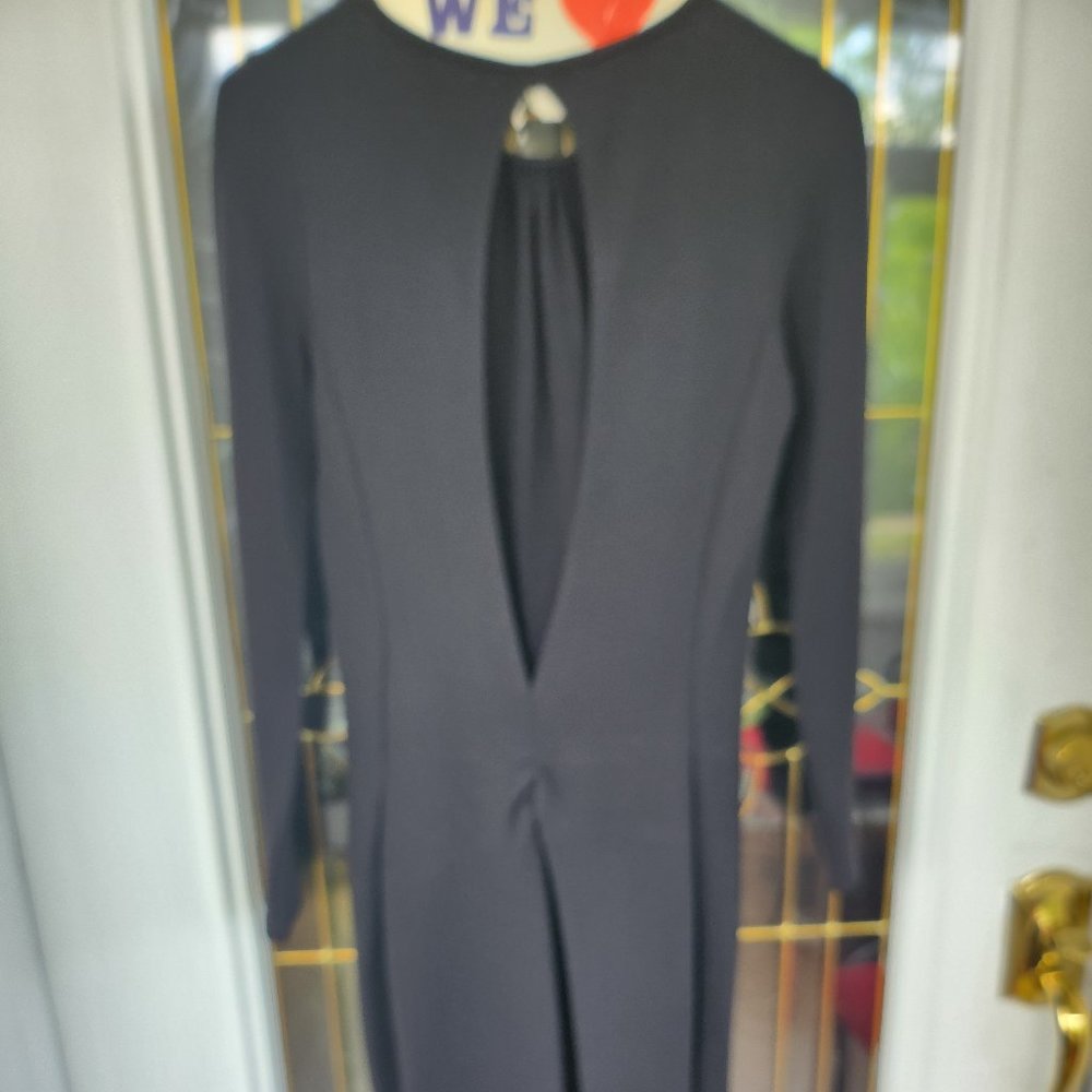 Black Sexy Dress with Back Opening (Zara, EUR?/SA size medium)
